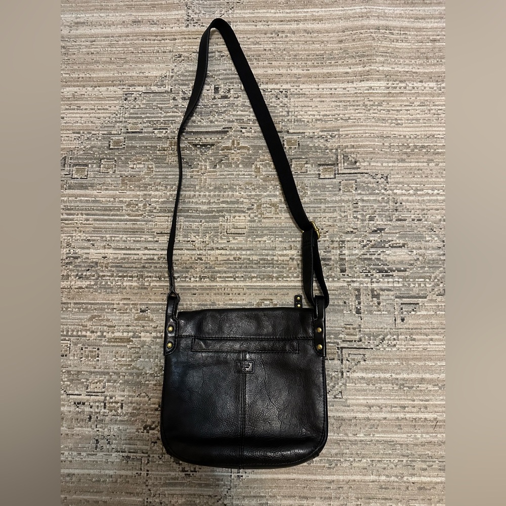 Fossil genuine leather crossbody purse